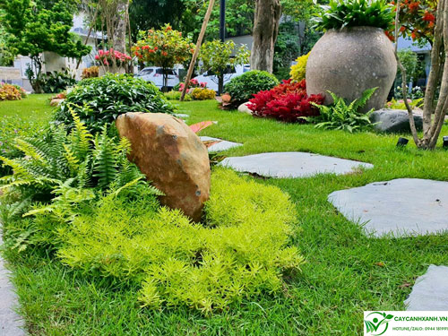 Sân vườn phong thủy tốt sẽ làm tăng vượng khí cho ngôi nhà