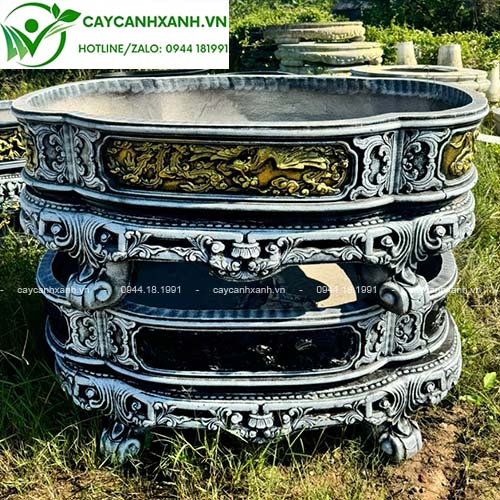 Chậu Bầu Dục 160x110x60